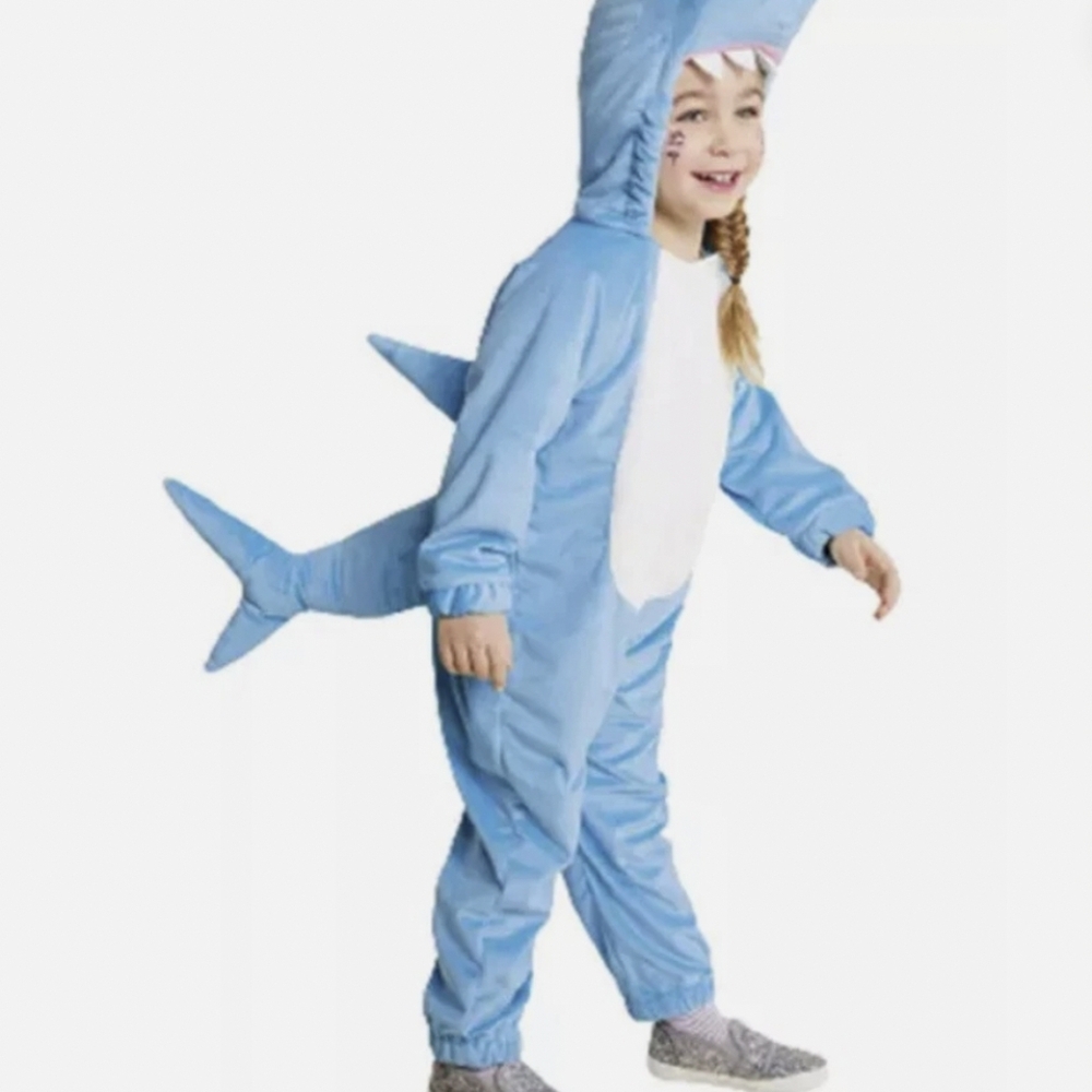 Toddler Blue Baby Shark Costume 2T-3T